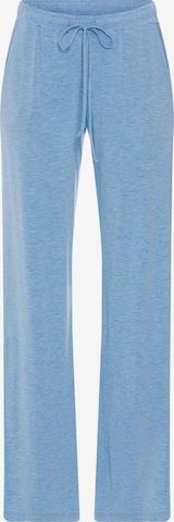 Pantalon de pyjama ' Natural Elegance ' Hanro en bleu : devant