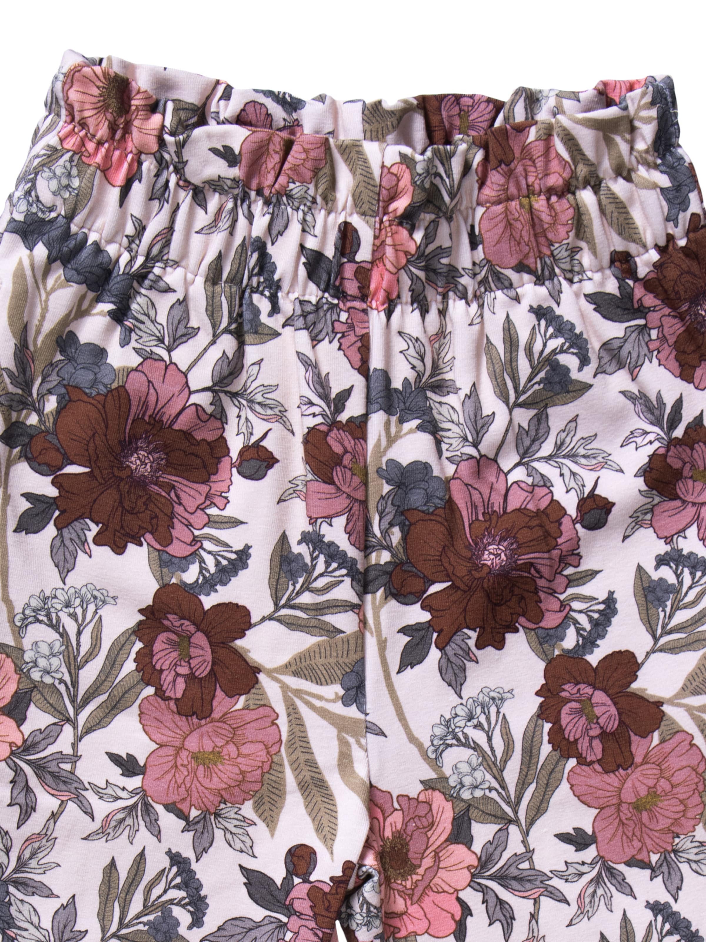 Regular Pantalon Müsli by GREEN COTTON en rose