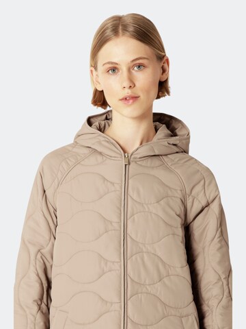Manteau mi-saison 'QUILTED08' ILSE JACOBSEN en beige