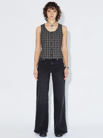 Dr. Denim Top 'Zola' in Zwart