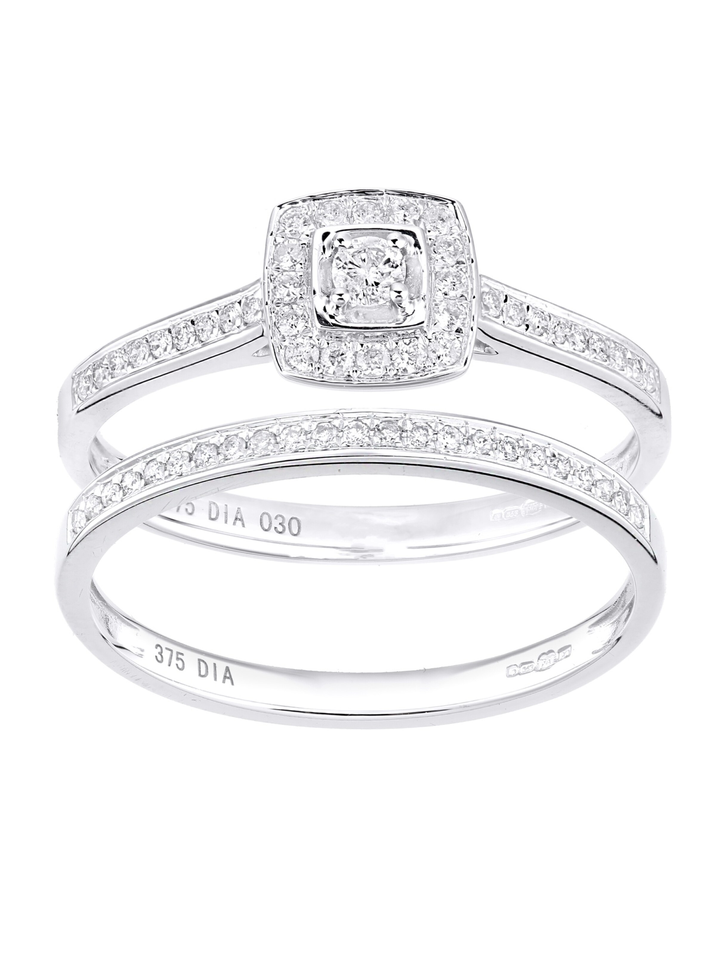 DIAMANT LETERNEL Ring‌ in Silber