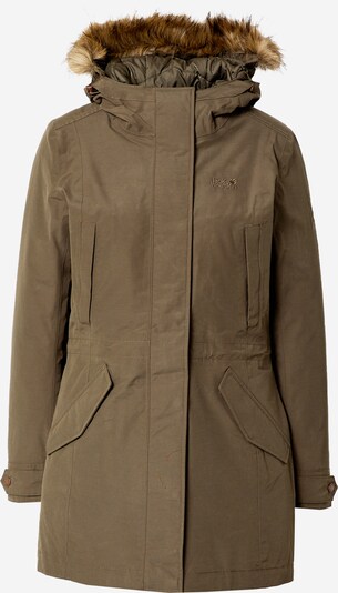 JACK WOLFSKIN Veste outdoor 'WILDWOOD' en kaki, Vue avec produit