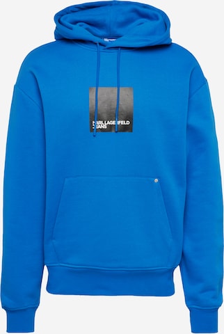 KARL LAGERFELD JEANS Sweatshirt in Blau: predná strana