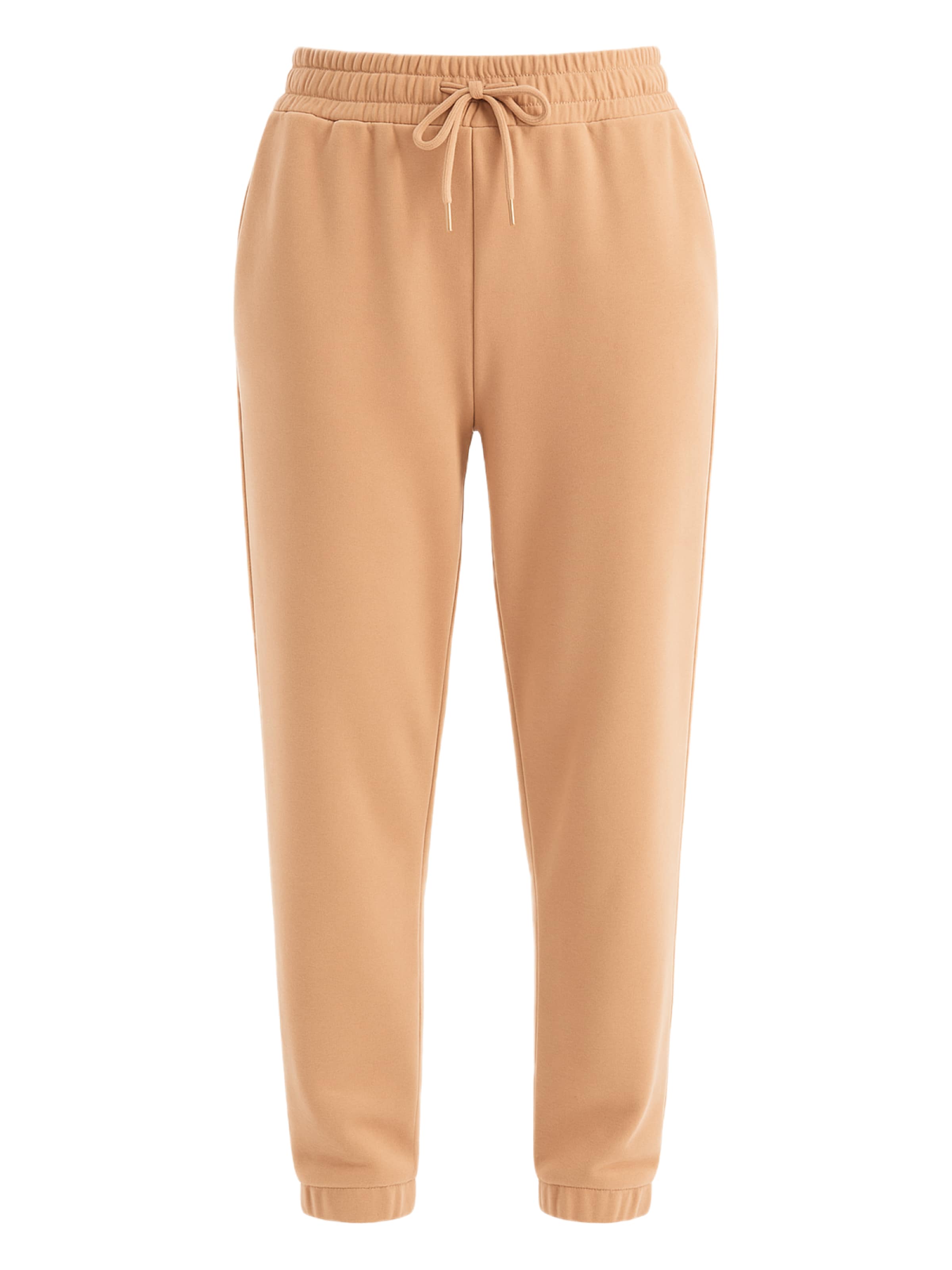 Justever Loosefit Sporthose in Orange: Vorderseite