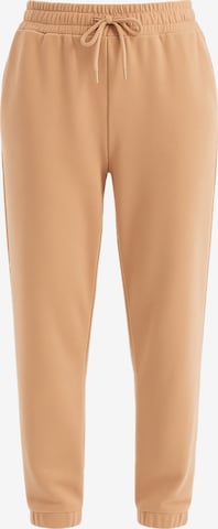 Justever Loosefit Sporthose in Orange: Vorderseite