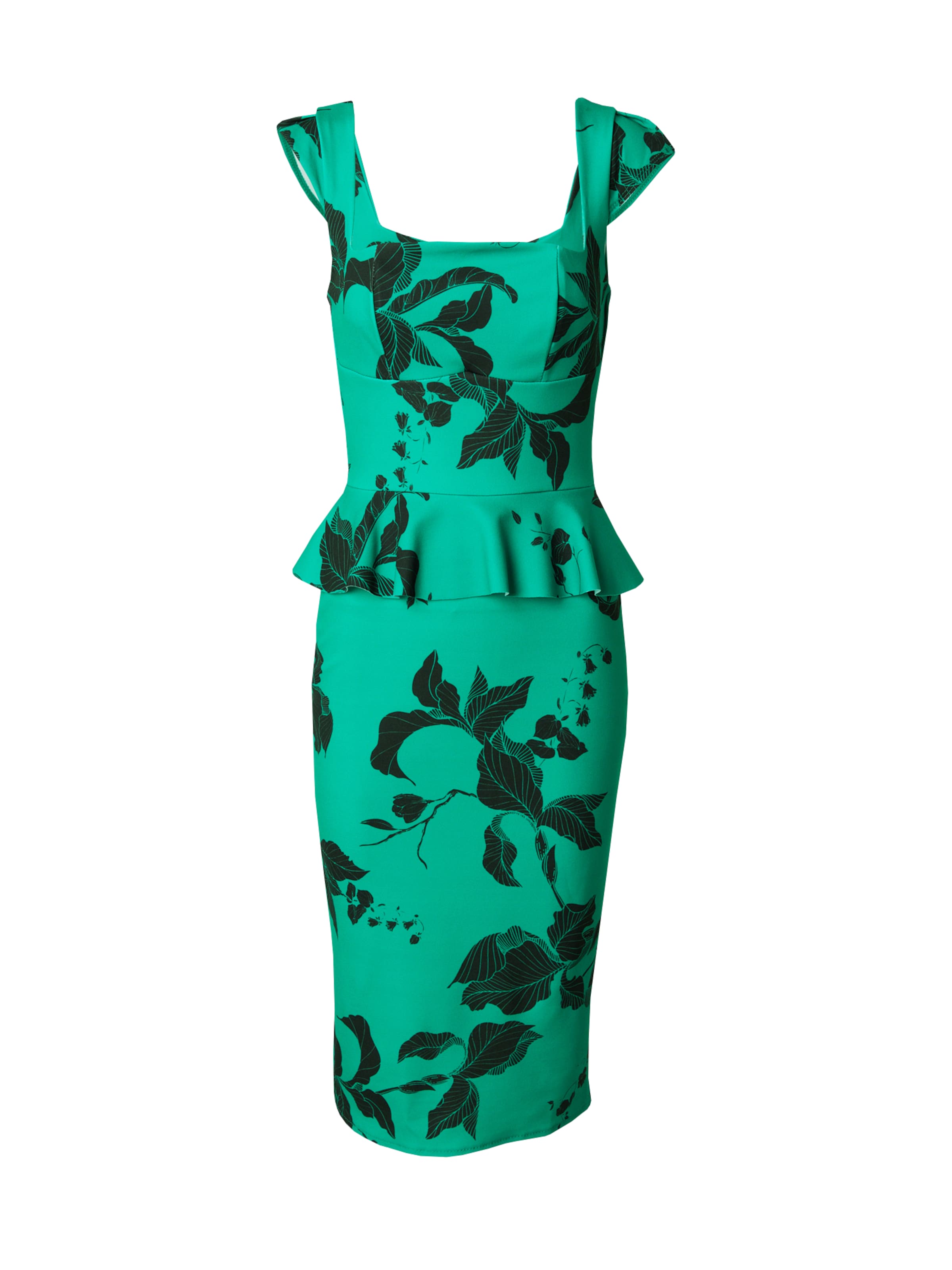 WAL G. Kleid 'MAY' in Grün: Vorderseite