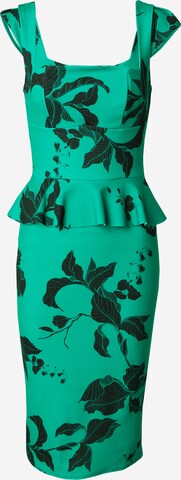 WAL G. Φόρεμα 'MAY' σε πράσινο: μπροστά