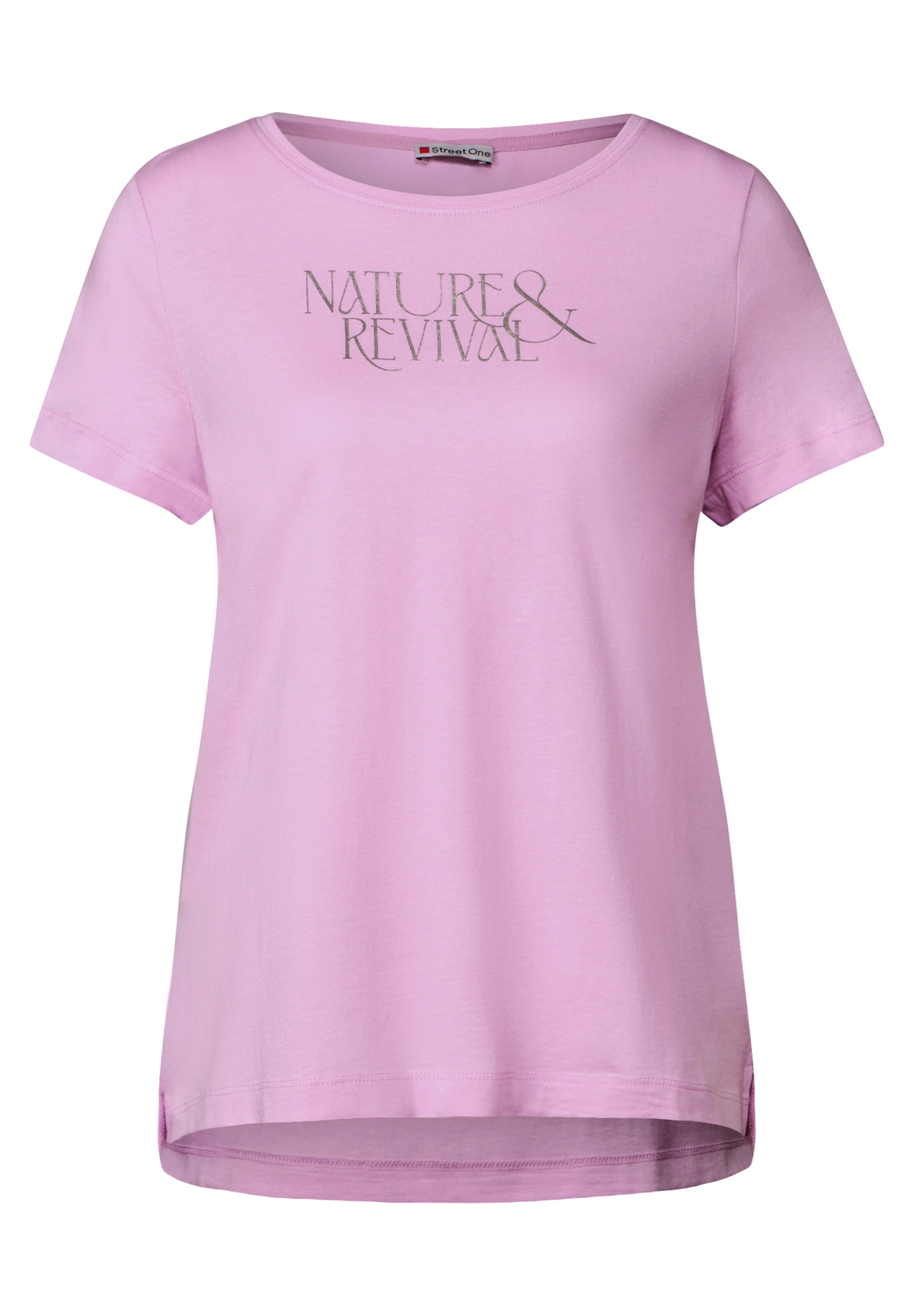 STREET ONE Shirt in Pink: front