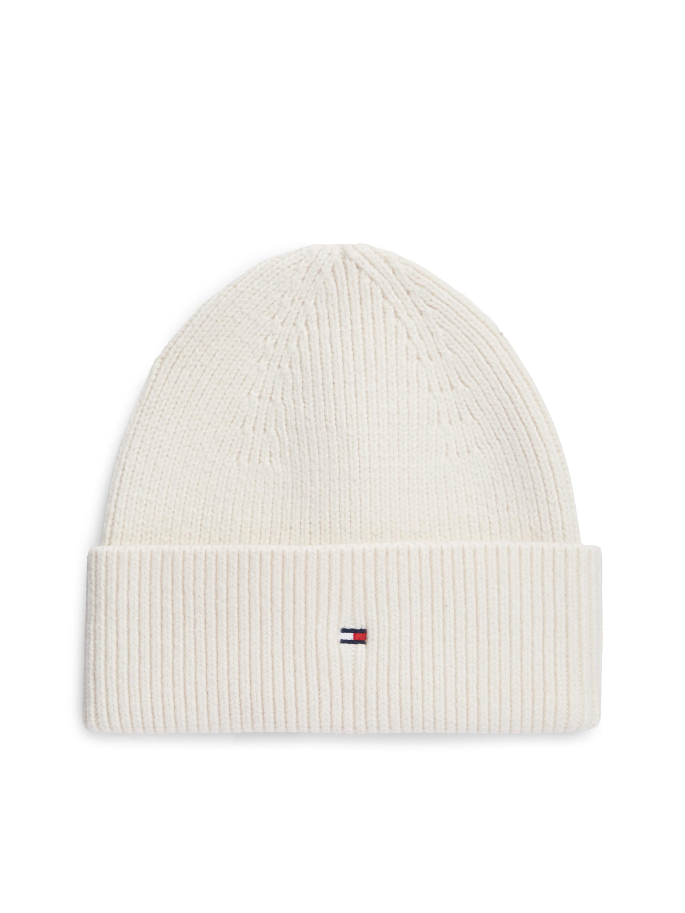 Bonnet TOMMY HILFIGER en beige : devant