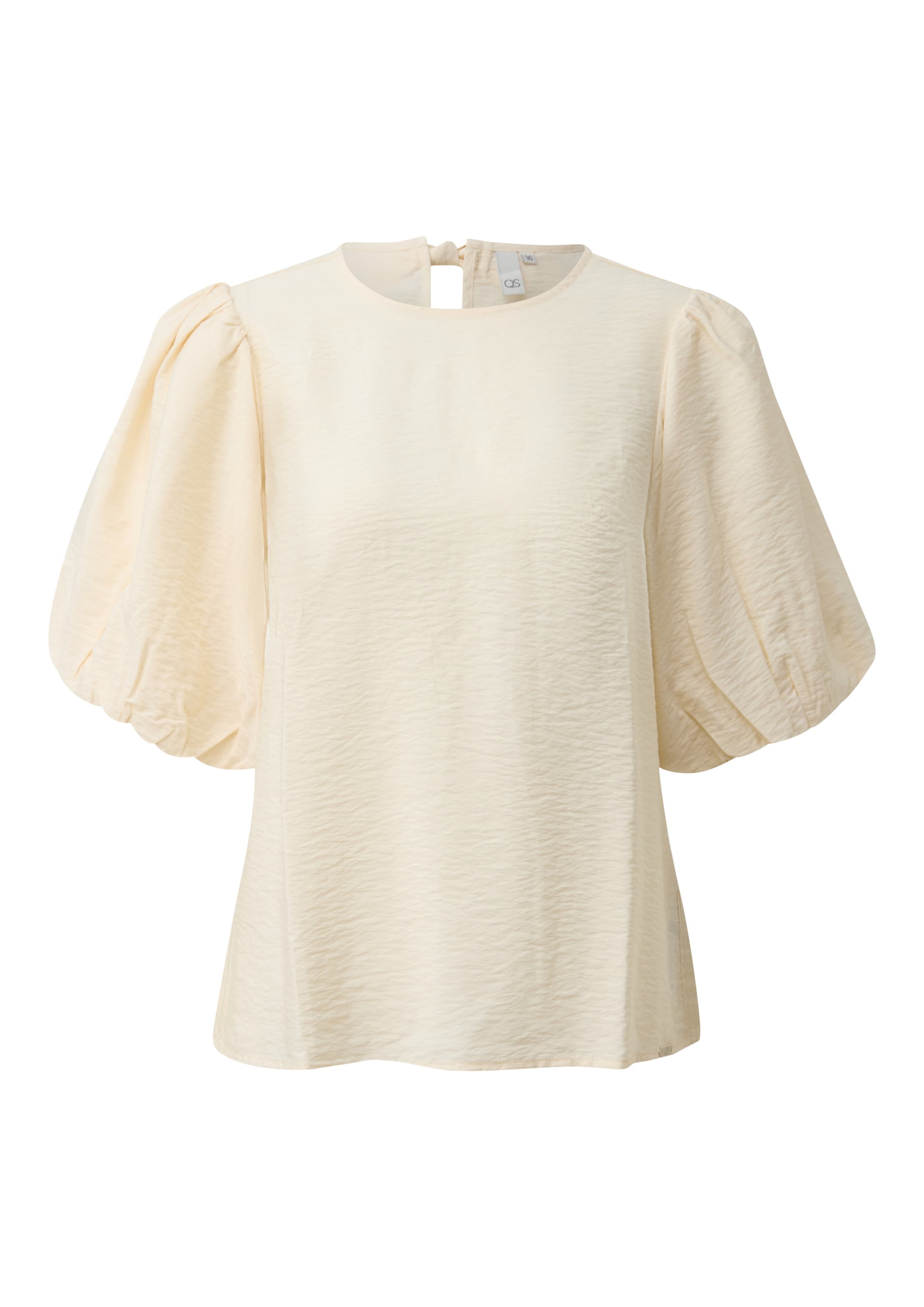 QS Bluse ' ' in Beige: Vorderseite