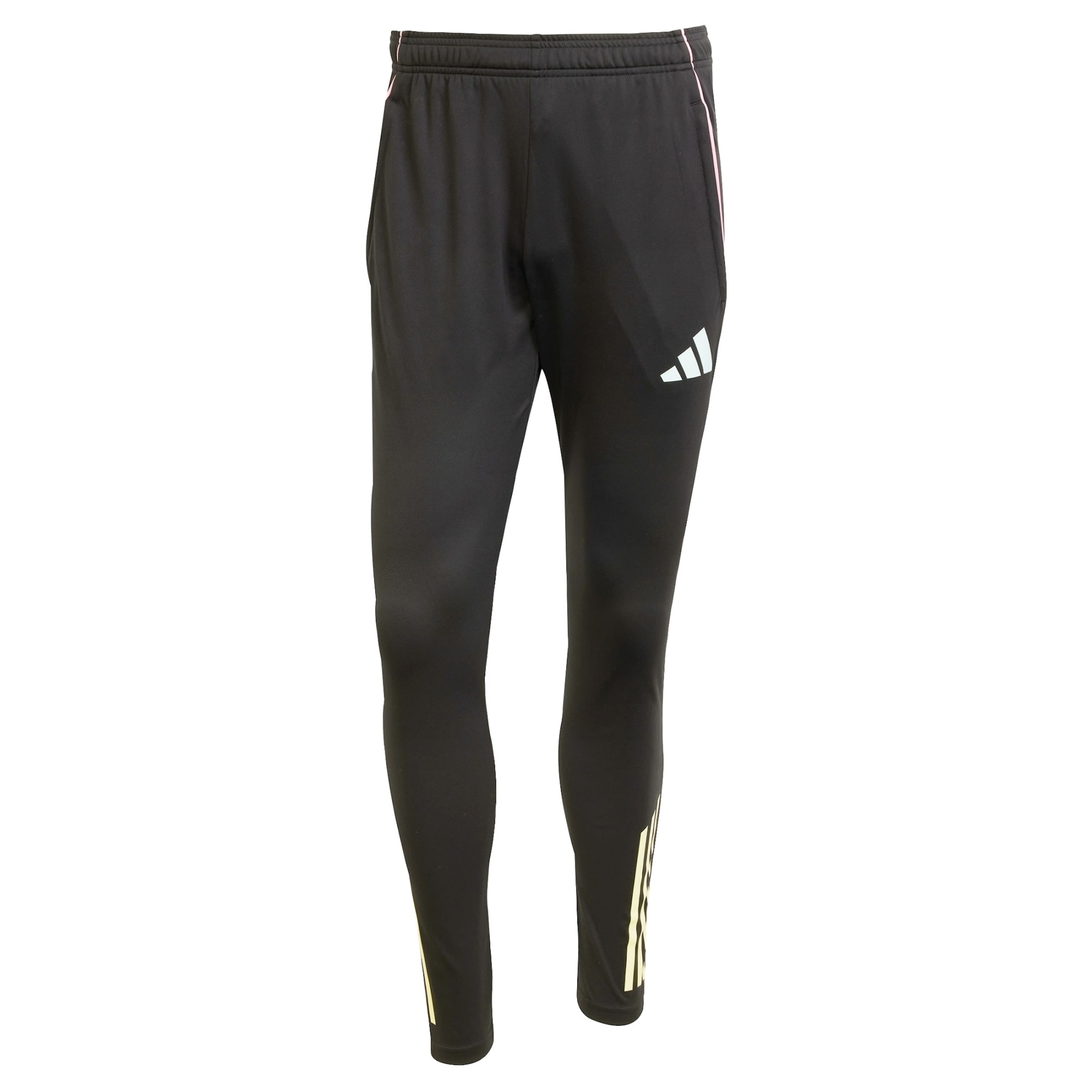 Coupe slim Pantalon de sport 'Juventus Turin Tiro 25 Competition' ADIDAS PERFORMANCE en noir : devant