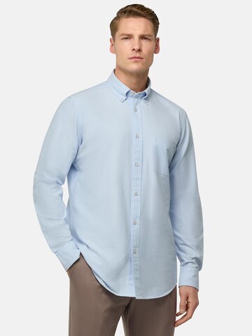 Boggi Milano - Ajuste regular Camisa en azul: frente