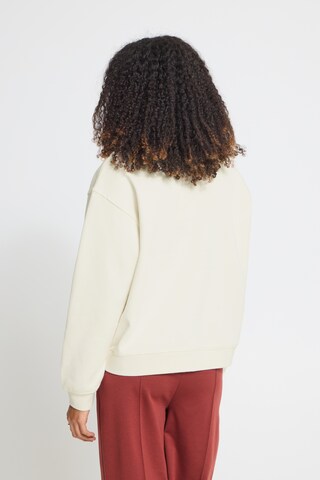 ICHI - Sweatshirt 'MERELLA' em bege