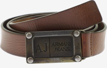 Armani Jeans Belt in One size in Brown: front