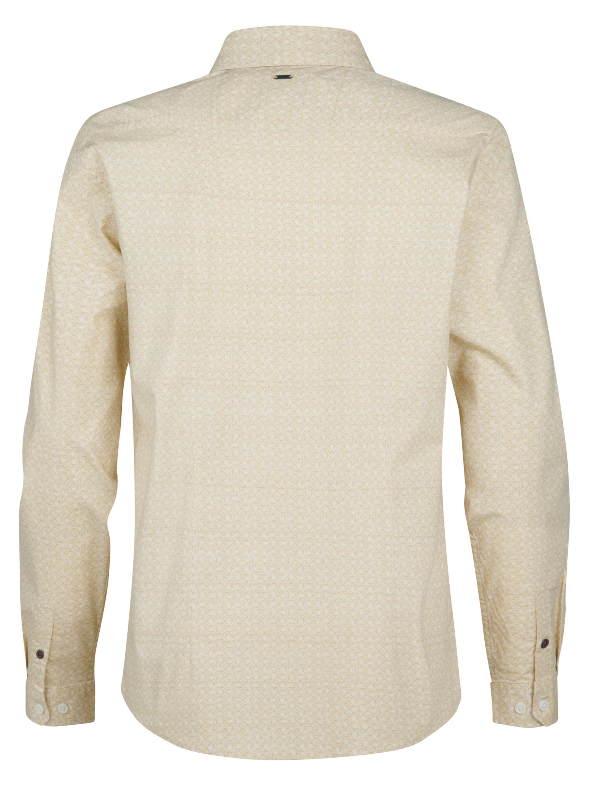 Petrol Industries Comfort fit Button Up Shirt in Beige