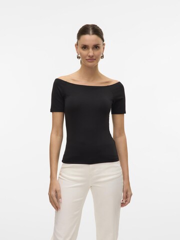 VERO MODA Shirt 'VMFiona' in Zwart: voorkant