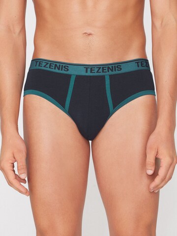 Tezenis Panty in Blue: front