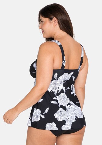 Invisible Haut de tankini SHEEGO en noir