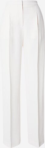 BOSS Loosefit Pantalon 'Tozera' in Wit: voorkant