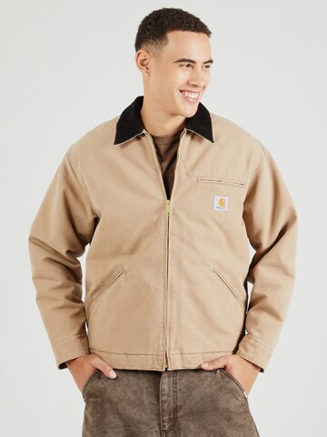 Carhartt WIP Jacke 'Detroit' in Beige: Vorderseite