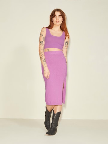 JJXX - Top de malha 'Casey' em roxo