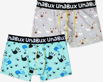 UNABUX Boxer shorts in Blue: front