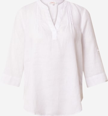 s.Oliver Blouse in White: front