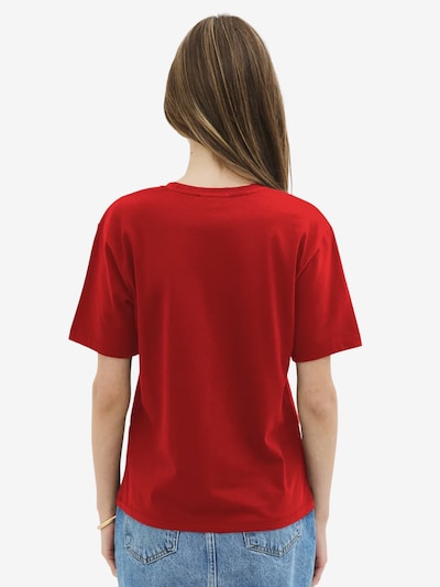 No Matter What T-shirt en rouge / blanc, Vue avec produit