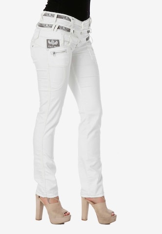 CIPO & BAXX Slim fit Jeans 'Lightning' in White