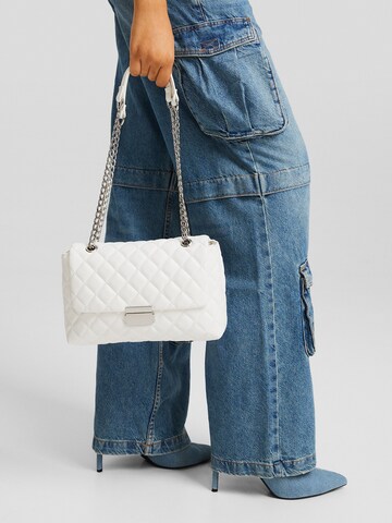 Sac bandoulière Bershka en blanc
