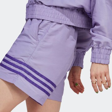 ADIDAS ORIGINALS Regular Shorts 'Adicolor Neuclassics' in Lila