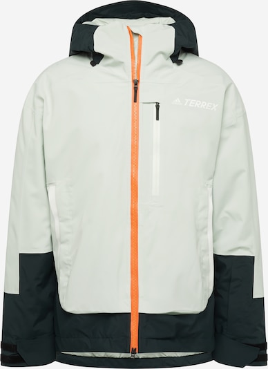 ADIDAS TERREX Veste de sport 'My Shelter' en marine / menthe / vert pastel / orange, Vue avec produit