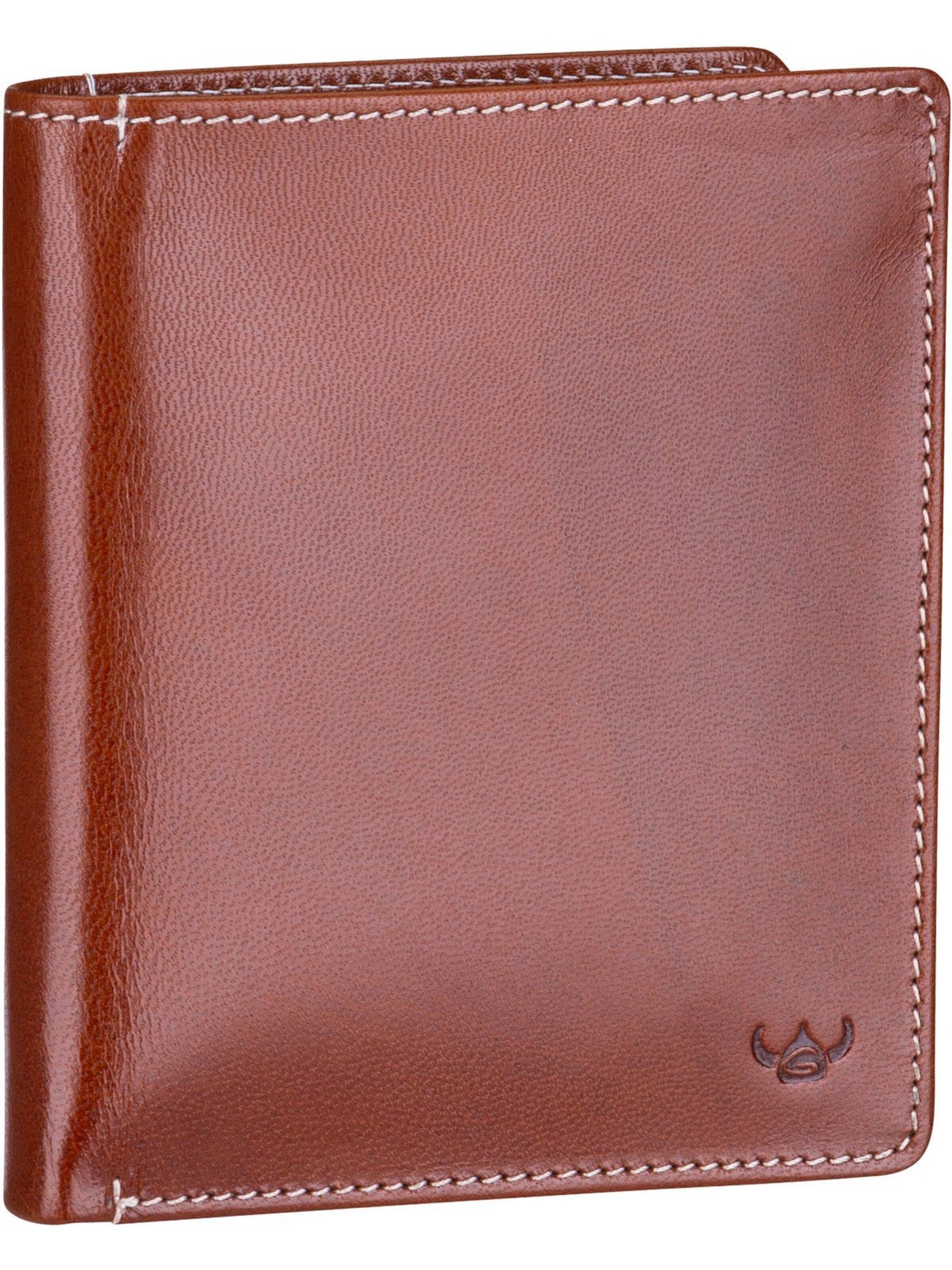 Porte-monnaies 'Bari' GOLDEN HEAD en marron : devant