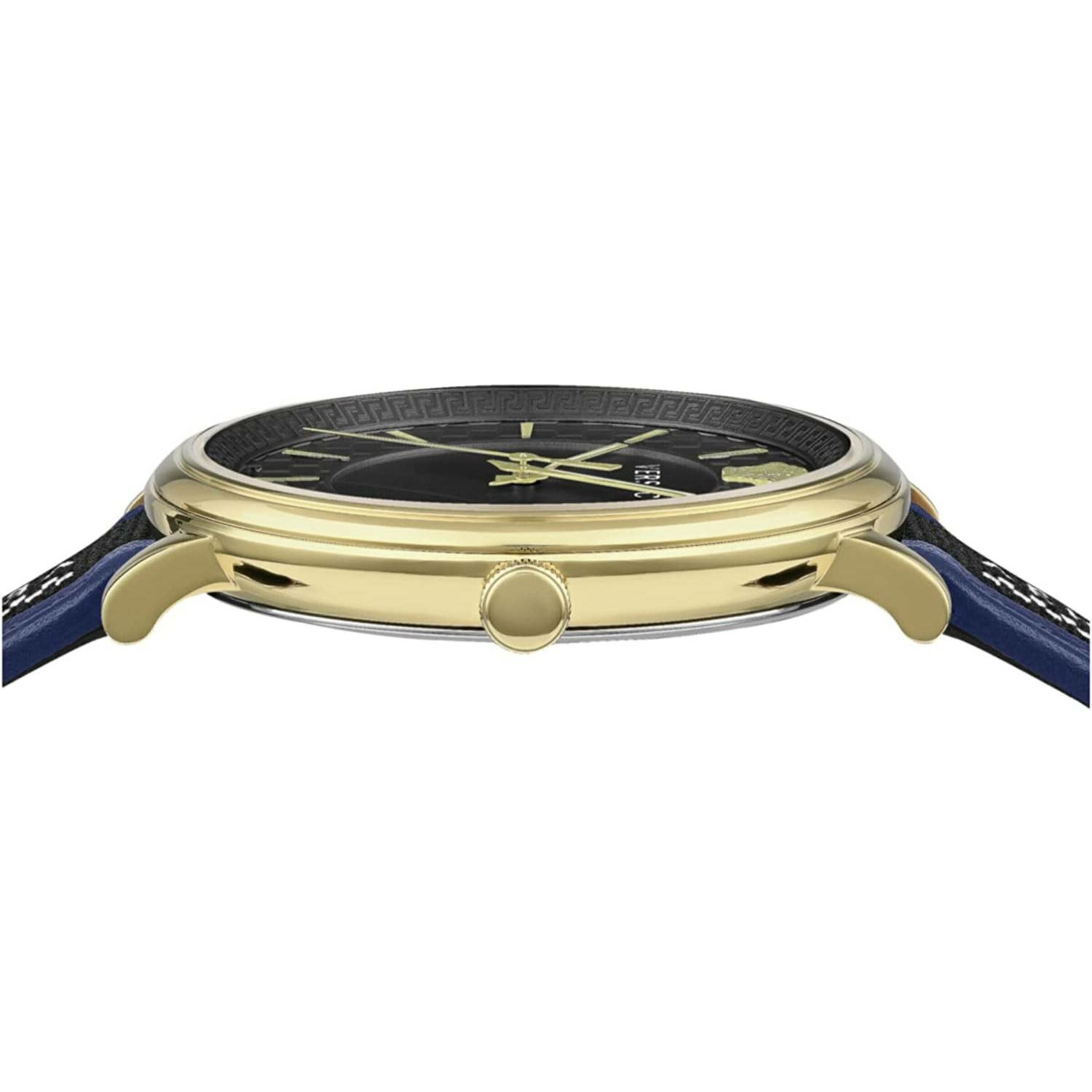 VERSACE Analog Watch 'V-Circle' in Blue