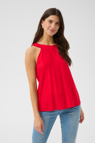 Cream Blouse 'CRTiah' in Red: front