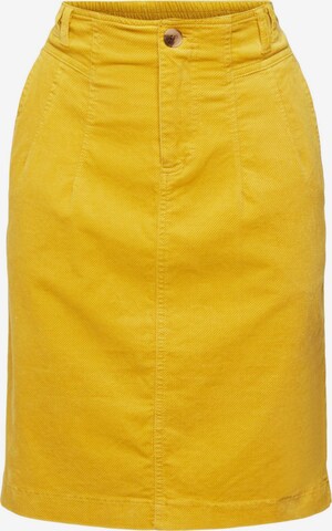 ESPRIT Skirt in Yellow: front