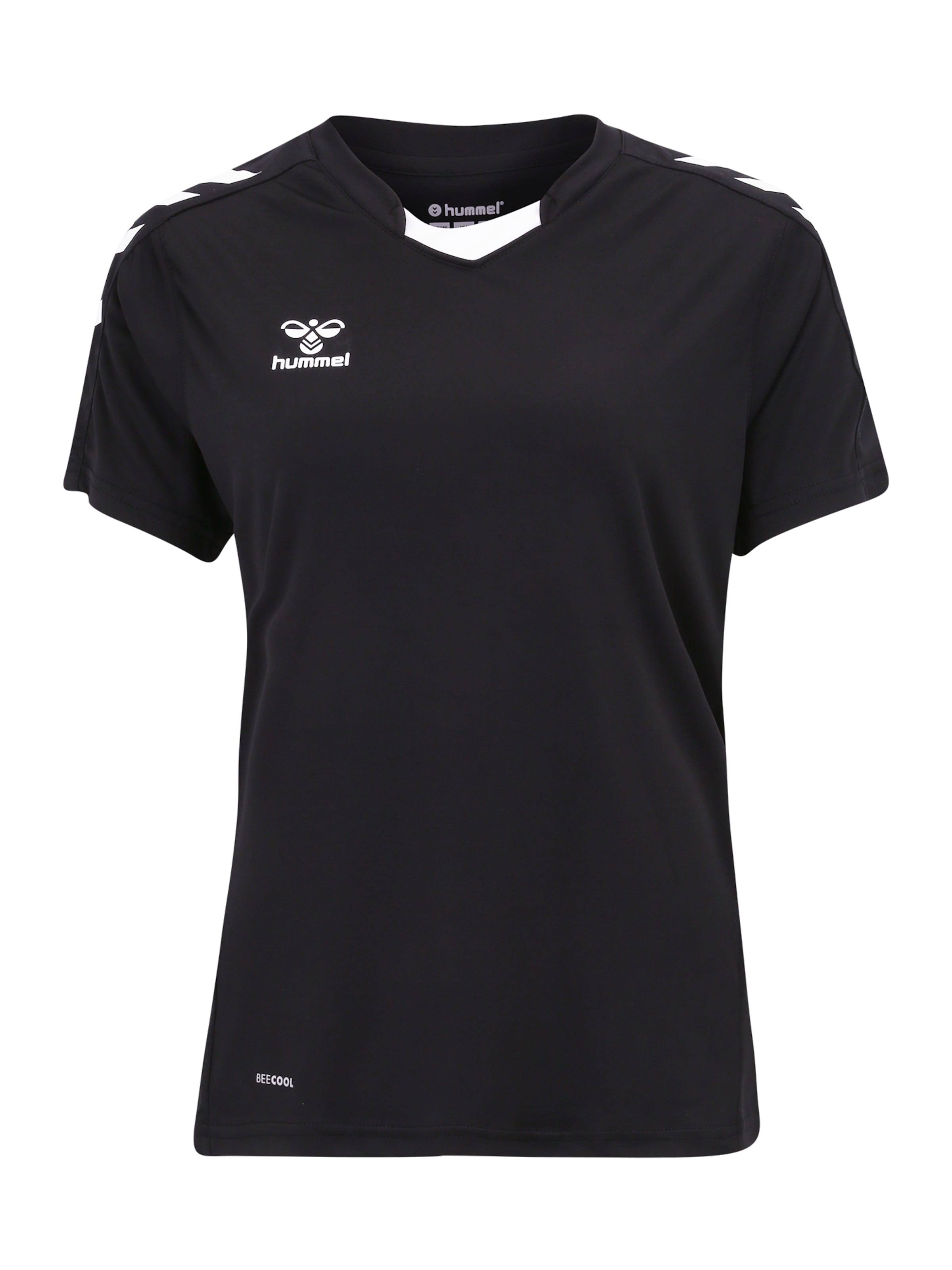 Hummel Fodboldtrøje i sort: forside