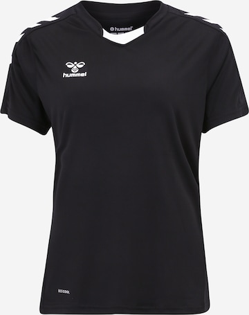 Hummel - Camisa funcionais 'Core XK' em preto: frente