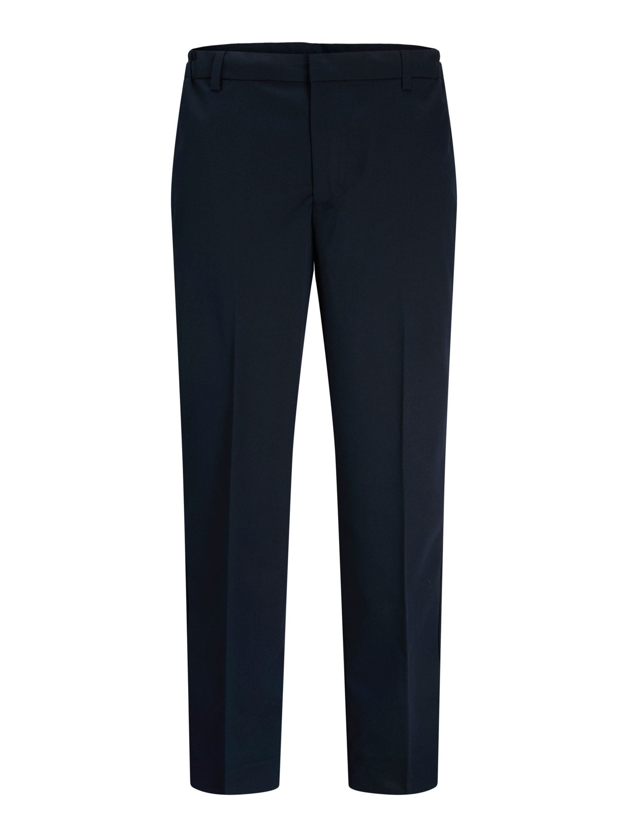 JACK & JONES Trousers with creases in Blue: front