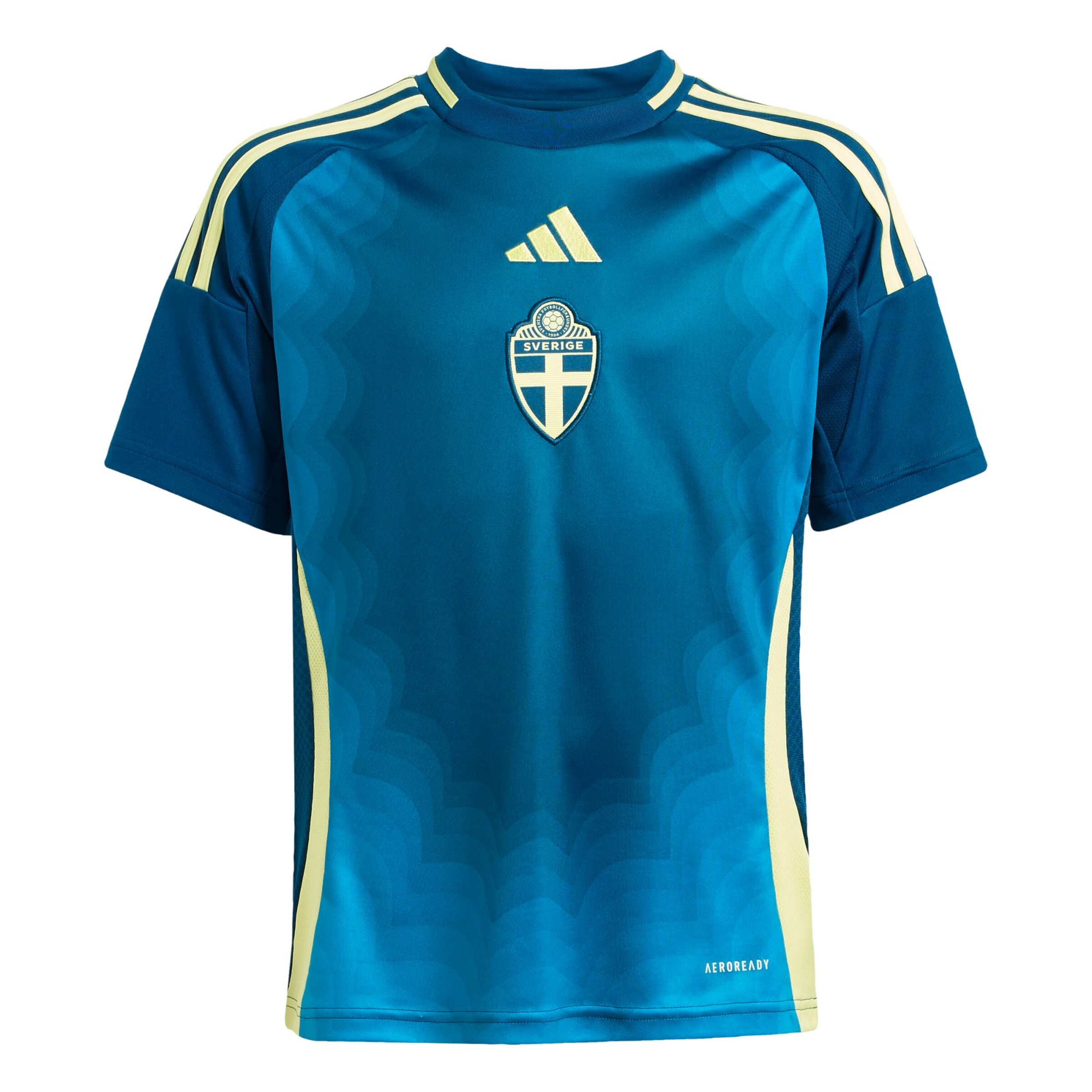 T-Shirt fonctionnel 'Sweden 25 (Women's Team) Away' ADIDAS PERFORMANCE en bleu : devant
