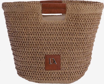 Don Algodon - Bolso de hombro 'Silene' en blanco: frente