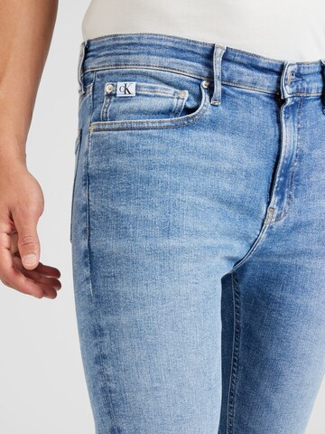 mėlyna Calvin Klein Jeans Siauras Džinsai 'SUPER SKINNY'