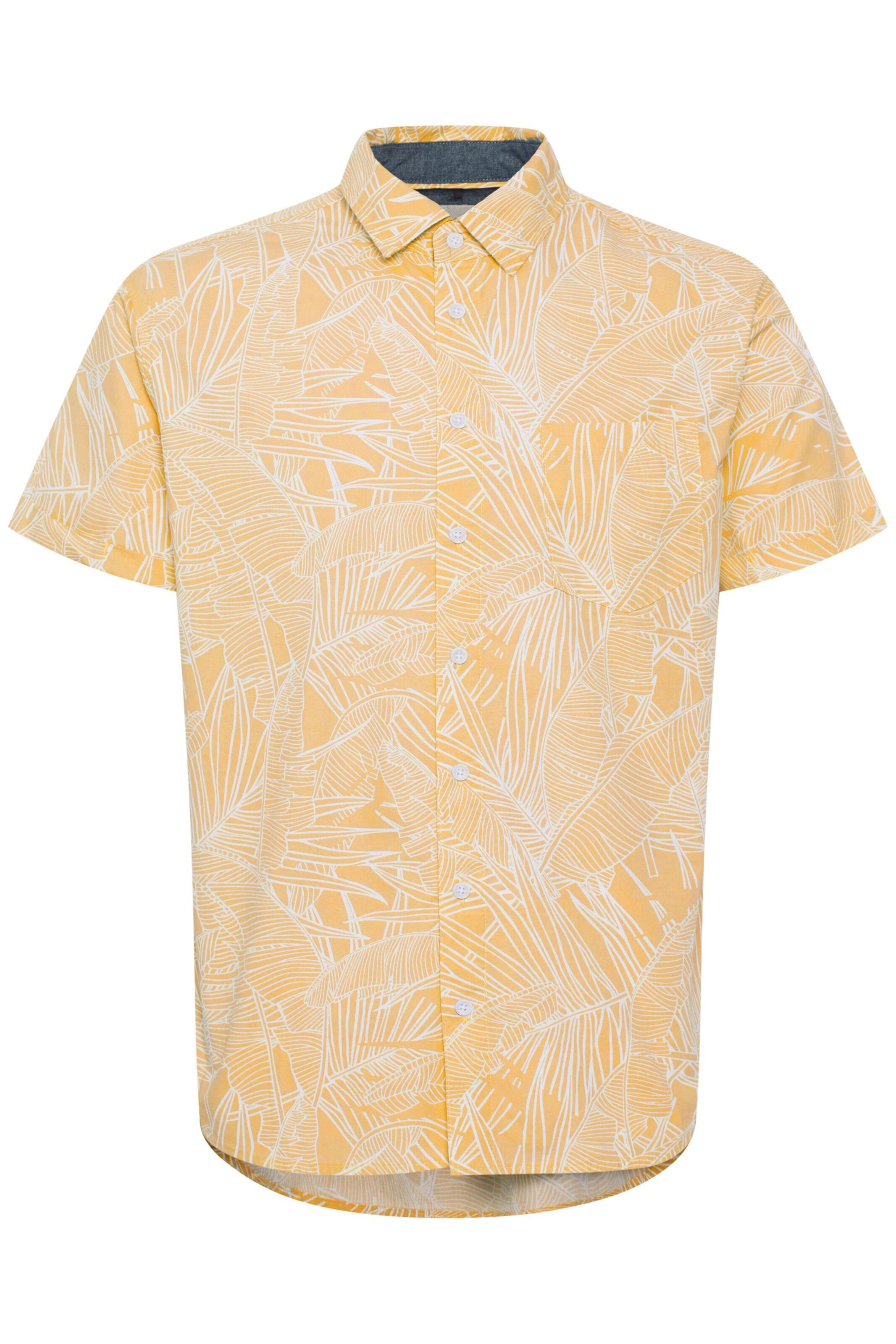 BLEND Regular fit Button Up Shirt in Orange: front