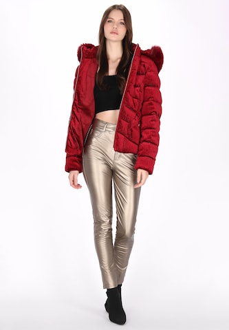 Veste d’hiver myMo at night en rouge