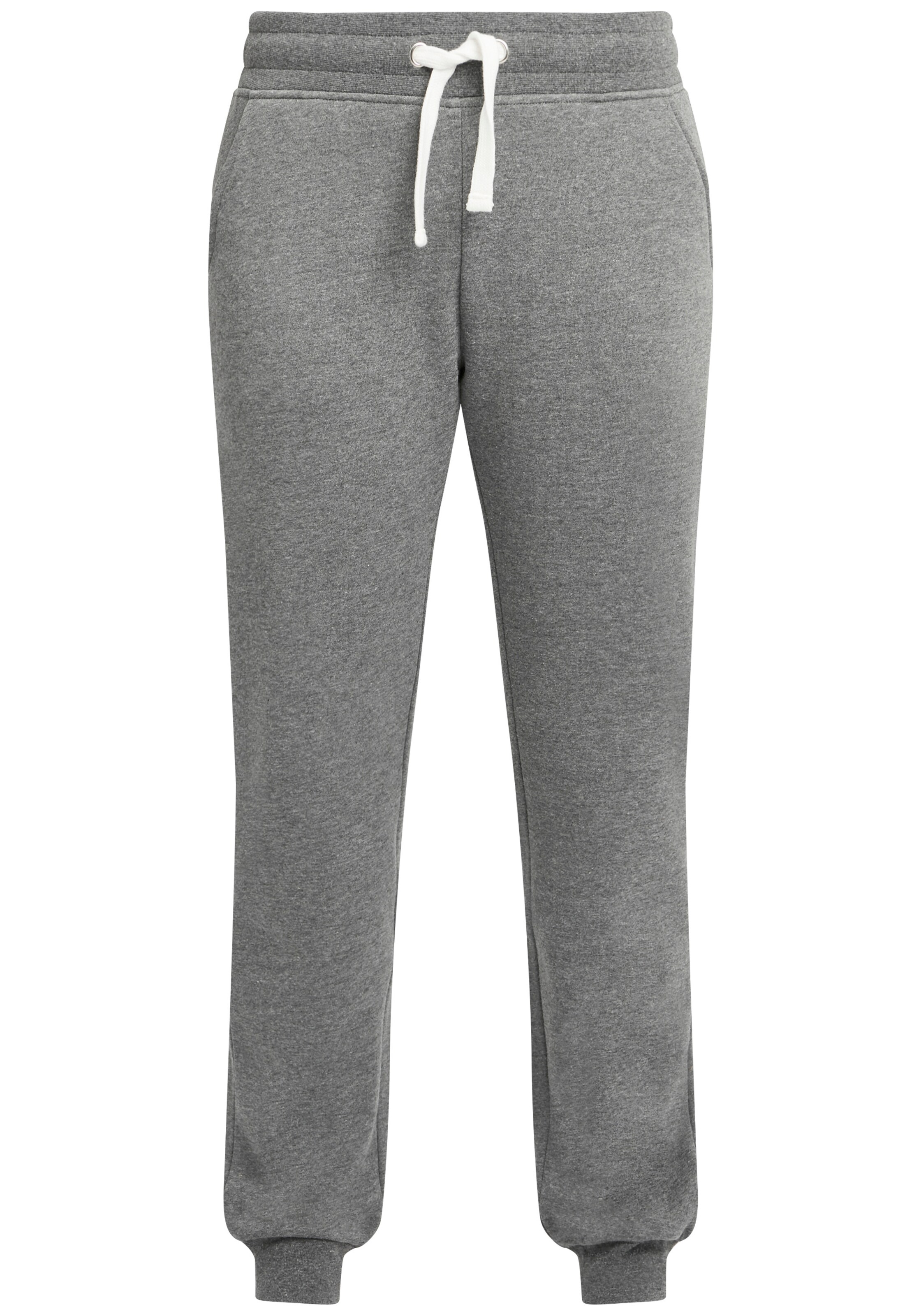 Oxmo Tapered Broek 'Olivia' in Grijs: voorkant