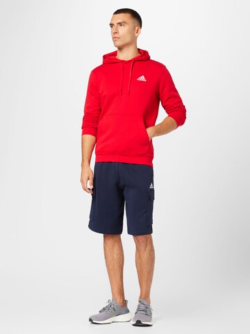 ADIDAS SPORTSWEAR Normalny krój Spodnie sportowe 'Essentials' w kolorze niebieski