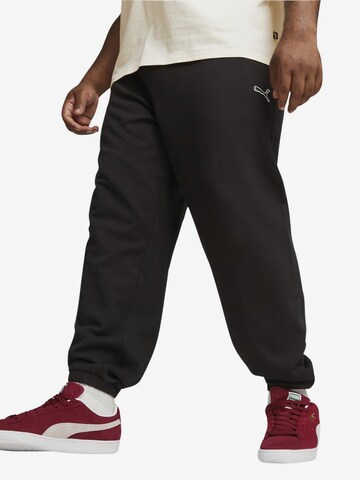 Effilé Pantalon 'Better Essentials' PUMA en noir : devant