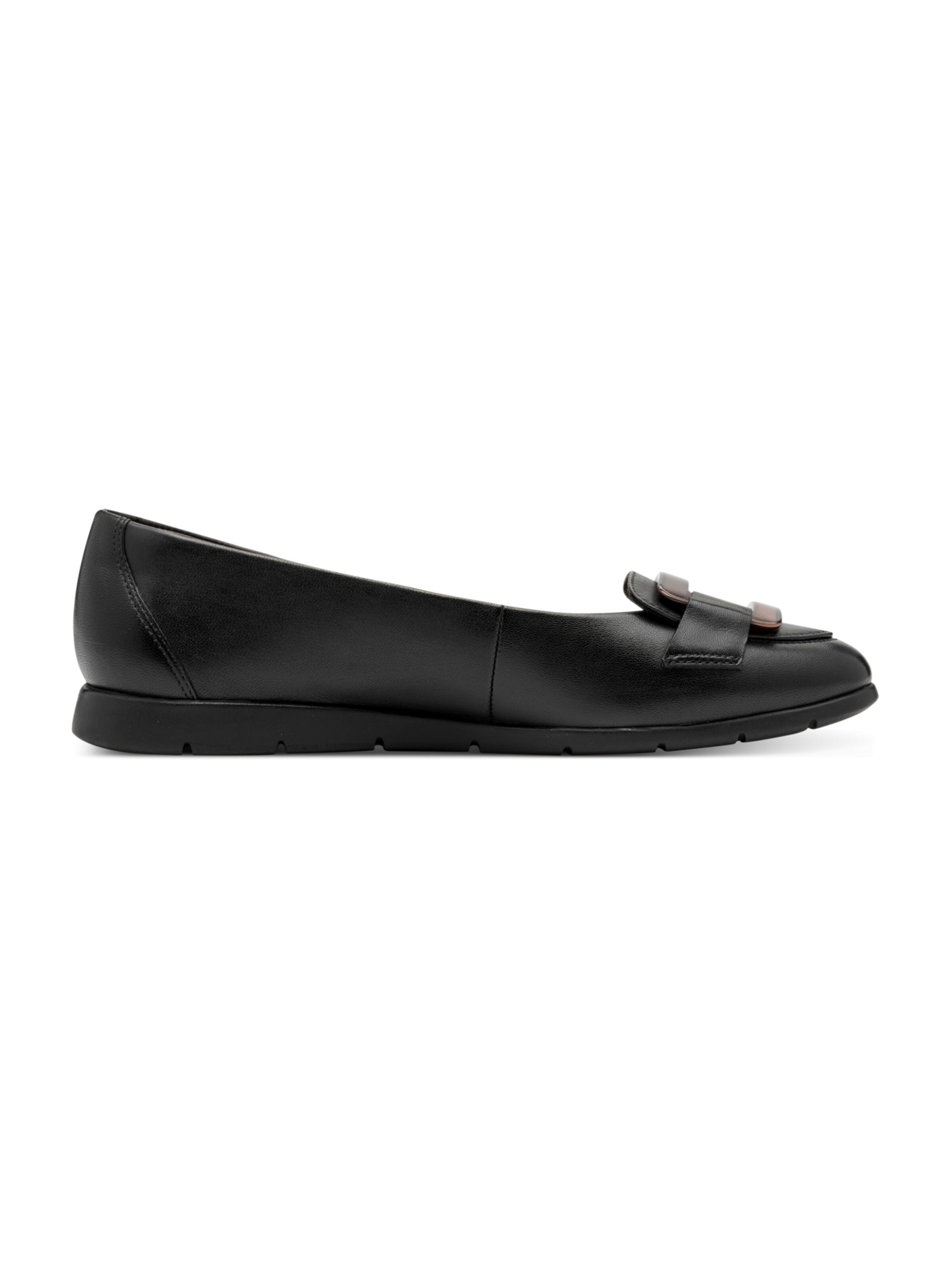 Tamaris Ballet Flats in Black