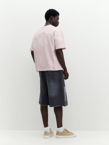 Pull&Bear Paita 'STWD' värissä vaaleanpunainen