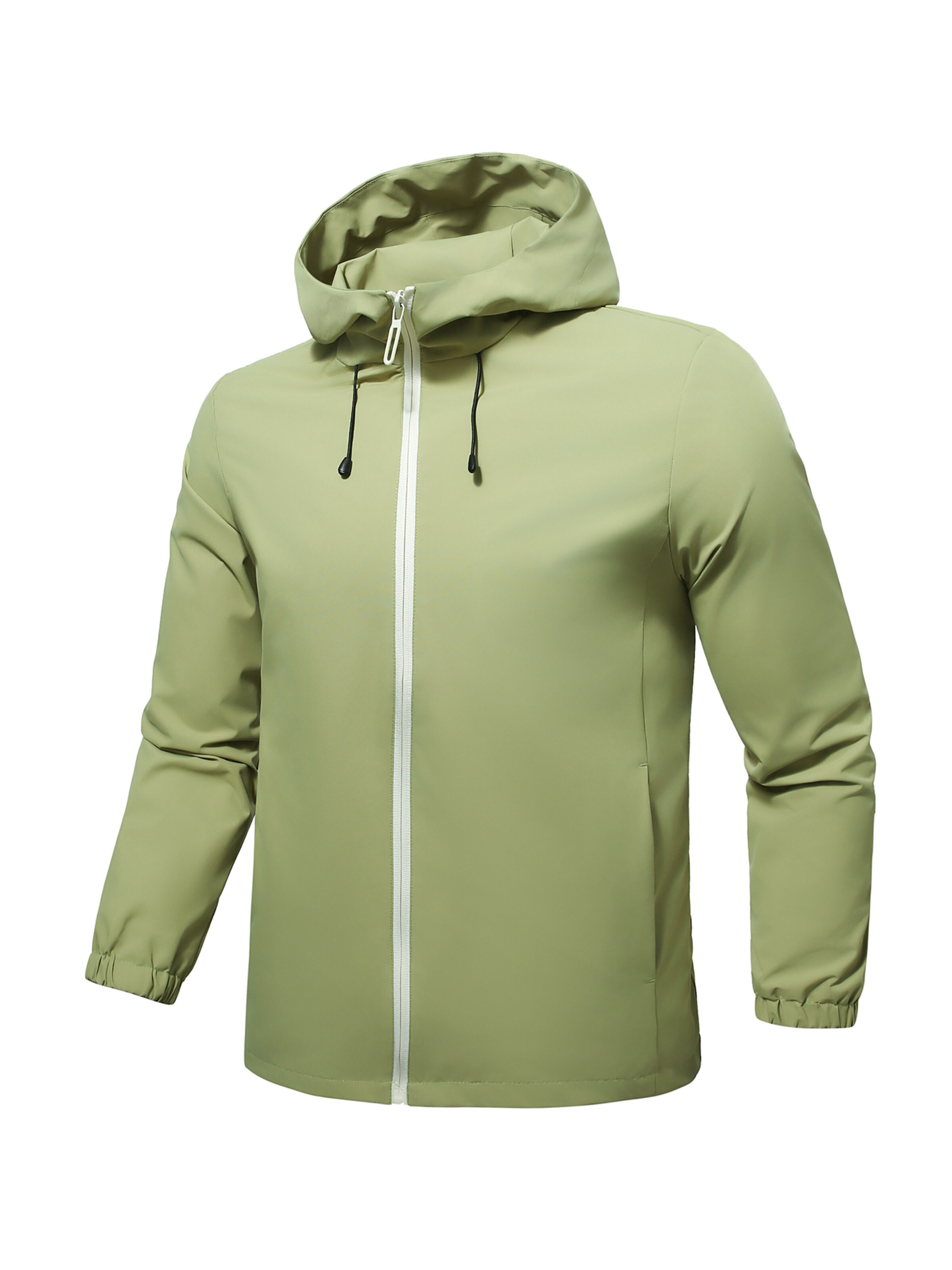 YOUTHUP Athletic Jacket 'Kombi' in Green